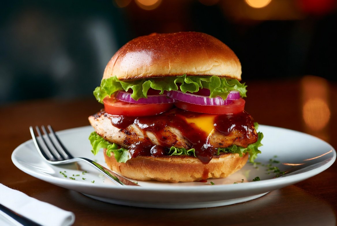 Willie's Famous Grilled BBQ Chicken Sandwich